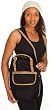 Hemp Bag - Luna Black with Bright Trim