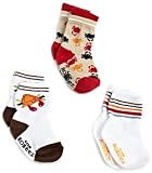 Robeez Baby-Boys Newborn 3 Pocket Crab Sock
