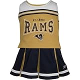 Reebok St. Louis Rams Preschool Navy Blue 2-Piece Cheerleader Set (5/6)