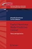 Explicit nonlinear model predictive control : theory and applications