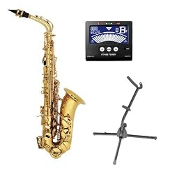Selmer Prelude AS711 Student Alto Saxophone w/ Bonus Instrument Store Saxophone Stand and Tuner