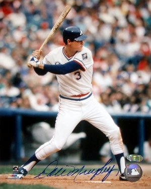 Dale Murphy Autographed/Hand Signed Atlanta Braves 8x10 Photo- Steiner Hologram