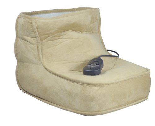 Buy Soft Relaxing Dual Speed Electric Foot Massage & Heated Foot Warmer Boot Promo Offer