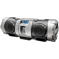 JVC RV-NB70S Powered iPod/iPhone Dock Woofer Speaker System with connection for MP3/Mic/CD and Guitar - Silver