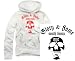 Sports : GLORY & FAME south bronx KAPUZENPULLI hellgrau / rot
