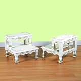Product details for Garden Gate KidsDouble Step Stool - 73-100