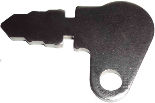 Ignition key for Baraga, Bobcat, Case, Cole Hersee, Coleman, Deere, Drott, Dresser, Galion, Genie, Hinkel, JLG, Mantis, Massey Ferguson, Skyjack, Terramite, Part Number 83353