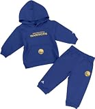 Golden State Warriors Royal Blue Toddler Basic Hooded Fleece Sweatshirt and Fleece Pant Set