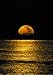 HUGE LAMINATED / ENCAPSULATED Moonlight Ocean Beautiful Amazing POSTER measures 34 x 24 inches (86.5 x 61cm)