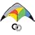 Worlds Apart Calypso Kite