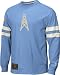 Reebok Houston Oilers Logo Long Sleeve Embroidered Throwback Shirt