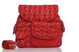 41CIMl2lA6L. SL160  Baby Bee Bags Eglan Red Star Red Diaper Bag