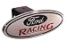 Ford Racing - Red & Blue - Oval - 2 Billet Hitch Cover (04' Welded Model)