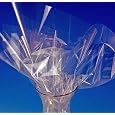 40 in. x 100 ft. Sparkle Wrap Clear Cellophane Wrap Roll Pkg/1 Sale