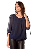 Le dressing de zoe Blusa Monaco (Azul Marino)