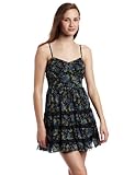 IMAGE OF My Michelle Juniors Floral Tired Dress, Multi, 7