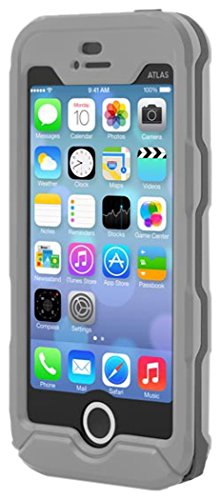 iPhone 5/5s Case, Incipio [Waterproof] [Ultra Rugged] ATLAS ID (International) Case for iPhone 5/5s-Dark Gray/Light Gray