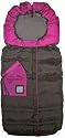 7A.M. ENFANT "Blanket 212 Evolution" Extendable Bunting Adaptable for Strollers - Caf&eacute;/Pink