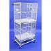 A&E Cage Co. 13221-2 Double Stack Flight Bird Cage Color: Black