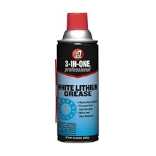 3-IN-ONE 10142 Professional White Lithium Grease, 10.25 oz.