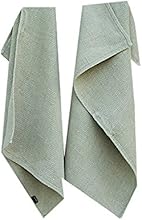 LinenMe Hubert - Asciugamani ospite in lino naturale, 47 x 70 cm, 2 pezzi