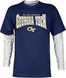 Georgia Tech Yellow Jackets Walk On Double Layer Long Sleeve Shirt