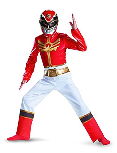 Power Rangers Red Ranger Megaforce Classic Child Costume LARGE