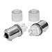 EUFAB 13465 LED-Gl�hlampe BA15S wei� 4 LED