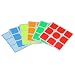 Cubicle 3x3 Full-Bright Sticker Set 56mm - GuanLong Full Fitted RS.319.00