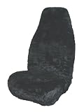 Allison 65-6081BLK Black Fab-U-Lamb Universal Bucket Seat Cover - Pack of 1
