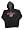 Georgia Bulldogs UGA Women's Black Hooded Sweatshirt