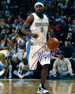 Ty Lawson Autographed/Hand Signed Denver Nuggets 8x10 Photo