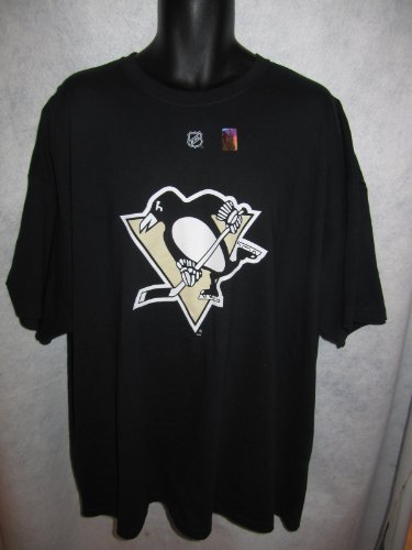 Pittsburgh Penquins Black T-Shirt Short Sleeve (SMALL)