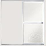 TOSTEM 浴室引き戸 片引き戸・外引き型(脱衣室側) 樹脂パネル W1215*H1757 S-12-17