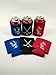 Black Cloth Ice Hockey Tape - 3 Rolls and 1 Koozie