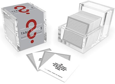 Childrens Toyshop  Toys : Table Topics Conversation Cards - Right or Wrong Edition (Gray)