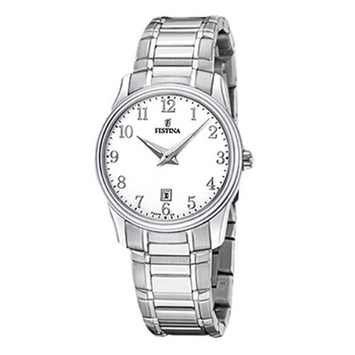 Festina Damen-Armbanduhr XS Klassik Analog Edelstahl F16379/2