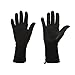 Foxgloves Grip Gloves (Crow Black, Medium)
