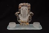 Hamsa Shabbat Candlestick