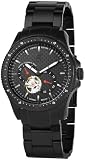 Carucci Herren-Armbanduhr Analog Automatik CA2182BK-BK