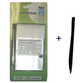 Click here to buy 2200mAh Internal Li-Polymer Rechargeable HP Compaq iPaq 3600 , 3630 , 3640 , 3660 , 3635 ,... by Osprey-Talon.