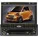 Jensen VM9214 Single DIN MultiMedia Receiver with 7-Inch Flip out Touch Screen