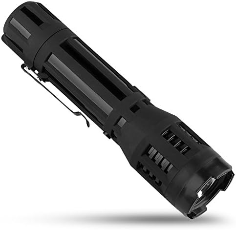 KAZALA LED Tactical Self Defense Flashlight Stun Heavy Duty Rechargeable