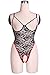 Dear-Lover Women's Midnight Exotic Teddy