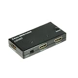 Produkt-Bild: HDMI Switch 2 fach - HDMI Umschalter 2 port - 2 zu 1 - Verbinden 2 HDMI Ausg&auml;nge mit einem HDMI Eingang - Automatische Umschaltung des aktiven Eingangs