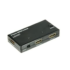 HDMI Switch 2 fach - HDMI Umschalter 2 port - 2 zu 1 - Verbinden 2 HDMI Ausg�nge mit einem HDMI Eingang - Automatische Umschaltung des aktiven Eingangs