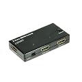 HDMI Switch 2 fach - HDMI Umschalter 2 port - 2 zu 1 - Verbinden 2 HDMI Ausg�nge mit einem HDMI Eingang - Automatische Umschaltung des aktiven Eingangs