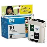 HEWC4844A No. 10, Ink Cartridge for HP Color & Business Printers, 69 ml, Black