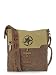 The House Of Tara 100% Cotton Canvas Messenger Bag in distress Finish (Desert Strom & Acorn Brown) RS.949.00