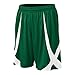 TOPTIE Youth Basketball Shorts, Viscose Knit BLACK-L